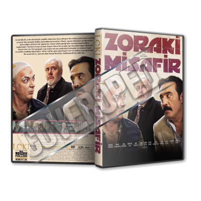 Zoraki Misafir - 2021 Türkçe Dvd Cover Tasarımı